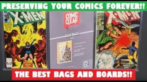 PRESERVING YOUR COMICS FOREVER!! THE BEST BAGS AND BOARDS!!