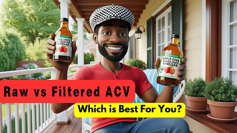 Raw vs Filtered Apple Cider Vinegar: Which is Best For You? #AppleCiderVinegar