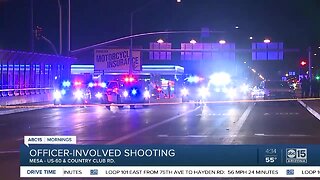 Officer-involved shooting shuts down portion of Country Club Drive in Mesa