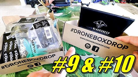 Drone Drop #9 & #10 Unboxing 📦 Review - [Monthly FPV Race Drone Box Subscription Service]