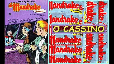 MANDRAKE 31 EM O CASSINO #comics #gibi #quadrinhos #historieta #fumetti