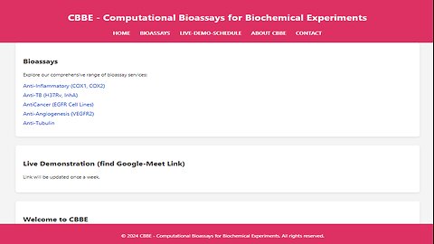 CBBE's In-vitro like Computational Bioassay subscription based unlimited uses under license