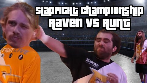 *PAINFUL SLAPS* Raven vs Runt | SlapFIGHT Championship #slapbattles #slap