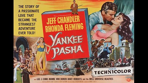 YANKEE PASHA 1954 American Mountain Man Must Rescue Girl Taken as Arabian Slave FULL MOVIE in HD