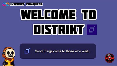 WELCOME TO DISTRIKT