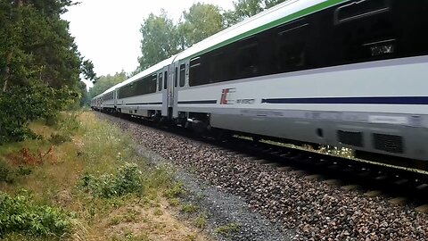 Abandoned Train Without Pilot Running