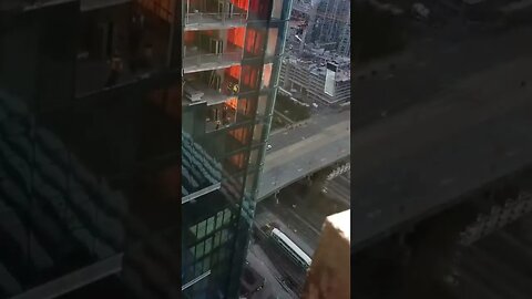 High Winds Cause Crash on Construction Site