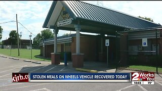 Stolen Meals on Wheels Vehicle Recovered Today