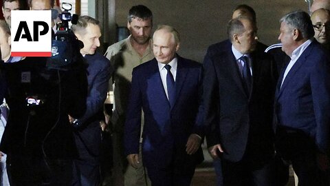 Putin greets Russian prisoners freed in swap with US as they arrive in Moscow| RN