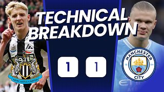 Newcastle Robbed! Ref Saves City Again ! Newcastle 1 1 Man City Analysis