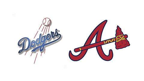 Dodgers @ Braves. Game 4. MLB the Show 24.