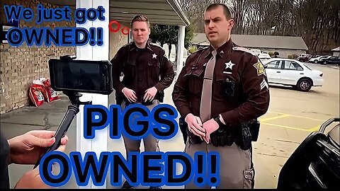 DEPUTIES LEARN A LESSON THEN DO THE DRIVE OF SHAME! COP TRIES TO BEAT ME AT MY OWN GAME! 1A FAIL!!