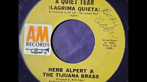 Herb Alpert & The Tijuana Brass – A Quiet Tear (Lagrima Quieta)