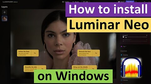 SECRET WEAPON for STUNNING Photos! Install Luminar Neo on Windows in MINUTES (Free Trial Available!)