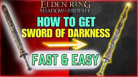 How To Get Sword Of Darkness Easy Guide Elden Ring Shadow Of The Erdtree #eldenring