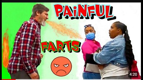 Farting in public prank|funny video