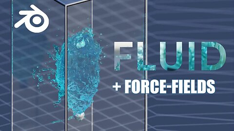 Blender Fluid Simulation Force Fields