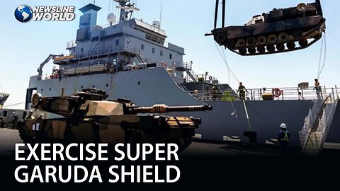 Australia sends battle tanks, and support vehicles for Indonesia's largest military drill