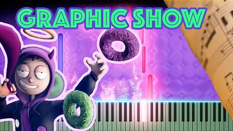 ✨GRAPHIC SHOW👀 - 🎶 okk@pp@ by thasup 🎹 - Piano Visual Art + SPARTITO GRATIS 🎼 Okkappa by THASUPREME