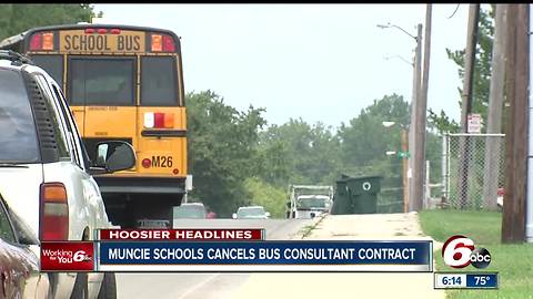 Muncie Community Schools cancels contract with bus route provider