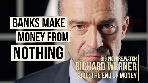 BANKS MAKE MONEY OUT OF NOTHING! | Prof Richard Werner | BIG PICTURE