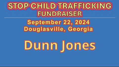 Dunn Jones Sings At Stop Child Trafficking Fundraiser - Sept 22, 2024