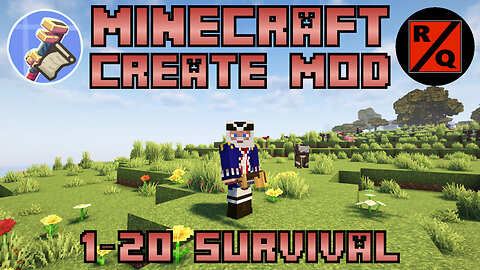 MINECRAFT 1.20 CREATE MOD - Brand New World