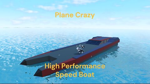 Making a high-performance speed boat