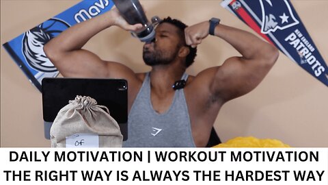 DAILY MOTIVATION | WORKOUT MOTIVATION | THE RIGHT WAY IS ALWAYS THE HARDEST WAY