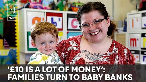 Big rise in families using 'baby banks' for essentials | VYPER ✅