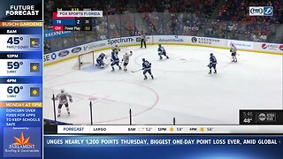 Tampa Bay Lightning give up 5 goals in 3rd period, lose 4th game in a row