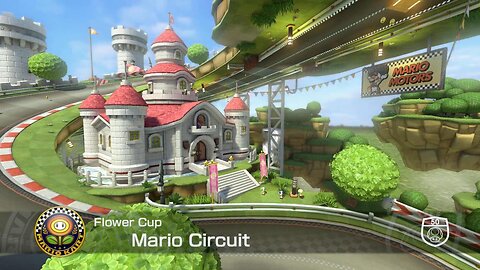 Mario Kart 8 Deluxe GP Mode - Part 2 - Flower Cup 50cc | No Commentary | 720p/30fps | Switch