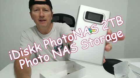 iDiskk PhotoNAS PN-201S 2TB Portable Photo NAS Storage, Full Review