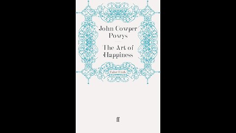 John Cowper Powys-The Art Of Happiness