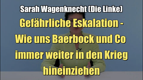 Gefährliche Eskalation - Wie uns Baerbock und Co immer weiter in den Krieg hineinziehen (22.09.2022)