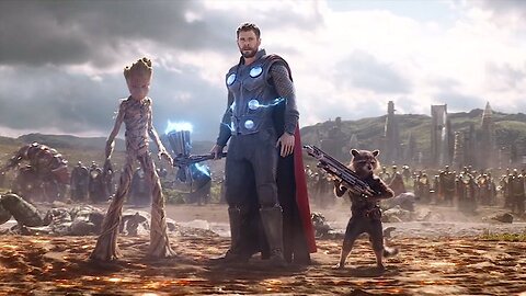 Thor Arrives in Wakanda scene - Avengers Infinity War 2018 1080p