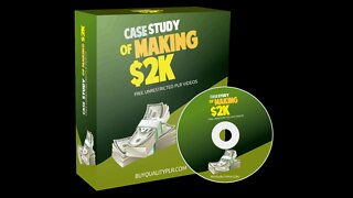 Case Study of Making $2k ✔️ 100% Free Course ✔️ (Video 1/6: Intro)