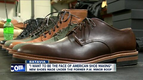 New shoe business operating in the former P. W. Minor factory