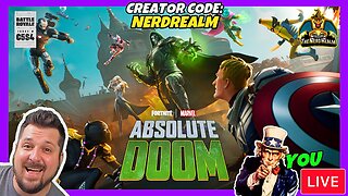 Fortnite Absolute Doom w/ YOU! Creator Code: NERDREALM 9/5/24