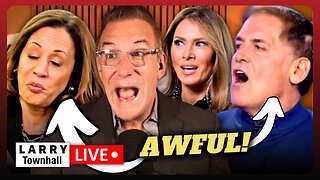 Kamala CRUMBLES! Critical MSNBC Interview FAIL! Melania on MIRACLES! | LARRY Live!