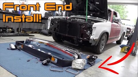 The V8 S10 Gets A New Face AND Fog Lights! S10 Restomod Ep.18