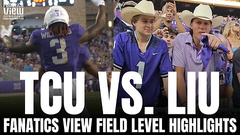 TCU Horned Frogs vs. LIU Sharks Condensed Field Level Highlights | TCU Football on Fanatics View