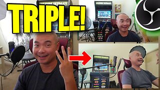 OBS TRIPLE Camera Setup! | OBS Tutorial🤯