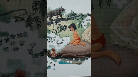 The Jungle Book! Part of the Disney Memorable Moments 40,320 Piece #jigsawpuzzle #shorts #puzzles