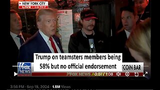 Teamsters members 58% Trump but org wont “officially” endorse candidate first in 30 years