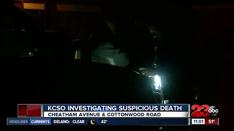 KCSO suspicious death