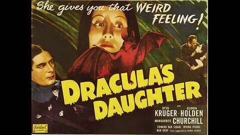 DRACULA'S DAUGHTER (1936). Colorized