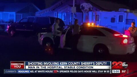 Shooting involving Kern County Sheriff's deputy