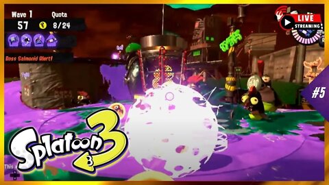 🔴 So This Happened in Salmon Run Splatoon 3 | Dehvin7 Gaming