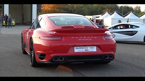 PORSCHE 911 TURBO S !! Exhaust Sound 🔥😍😈